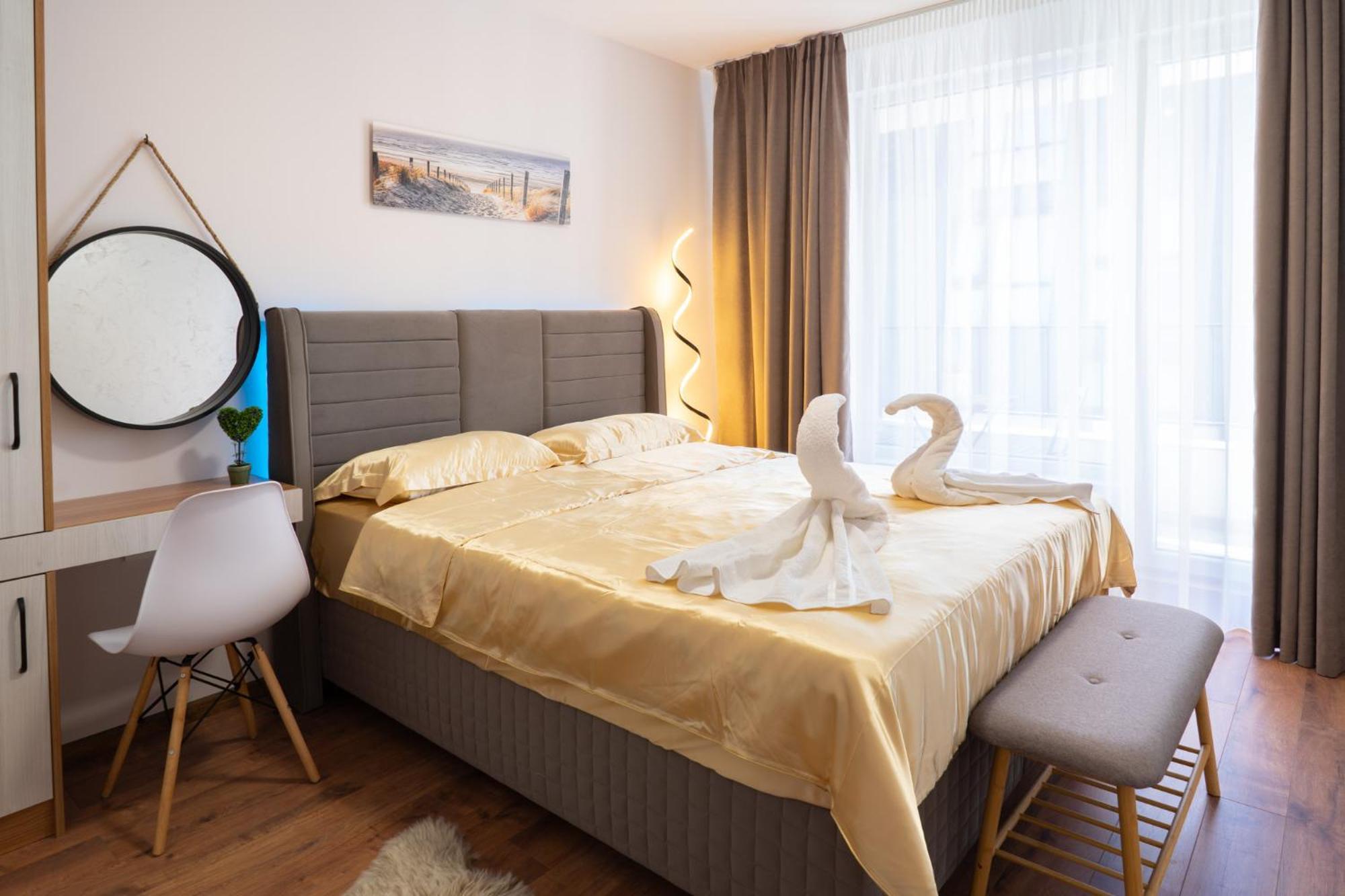 New Modern & Cozy Apartment With Free Private Parking And Ev Charging Station Varna Exteriér fotografie
