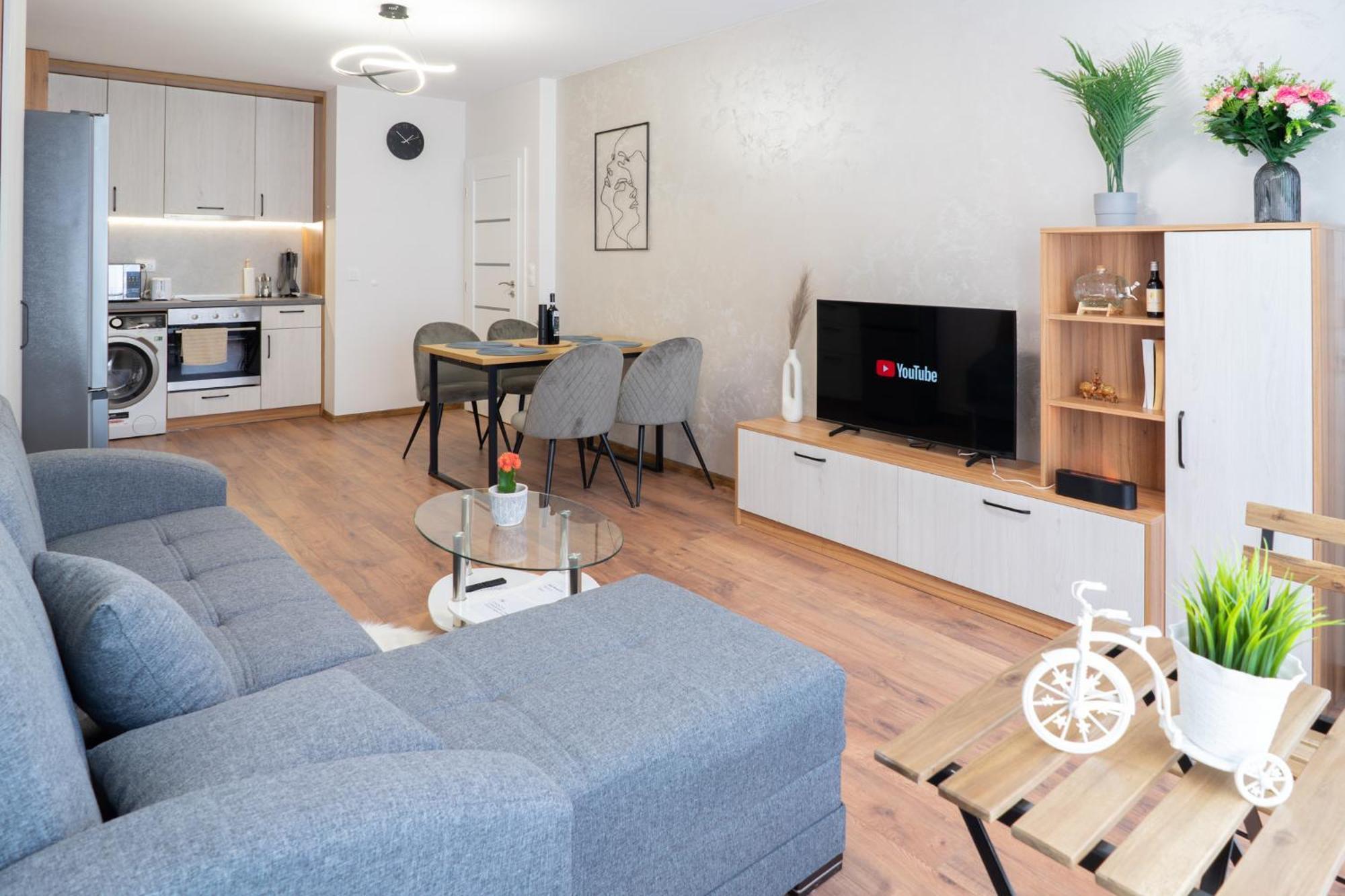 New Modern & Cozy Apartment With Free Private Parking And Ev Charging Station Varna Exteriér fotografie